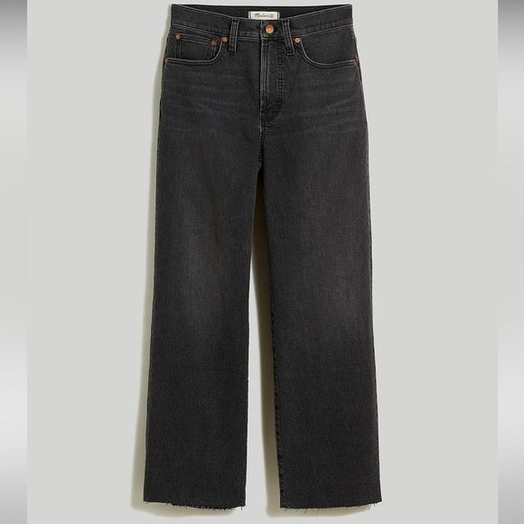 COPY - Madewell NWT The Tall Perfect Vintage Wide-Leg Crop Jean High Rise Size … - Picture 5 of 14